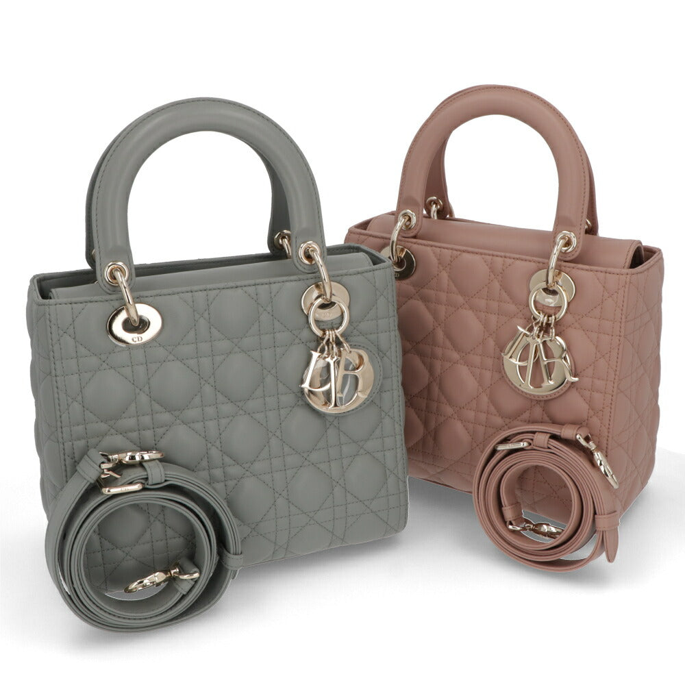 DIOR ハンドバッグ Lady Dior ミディアム
