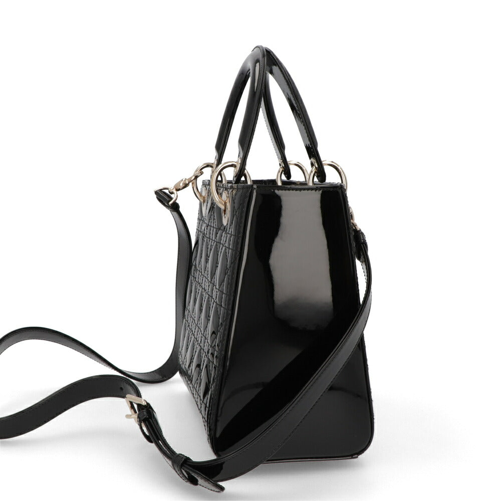 DIOR ハンドバッグ Lady Dior ミディアム