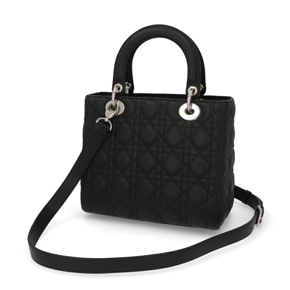 DIOR ハンドバッグ Lady Dior ミディアム