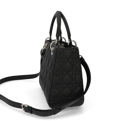 DIOR ハンドバッグ Lady Dior ミディアム