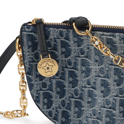 DIOR ショルダーバッグ Diorstar Callisto ブルー