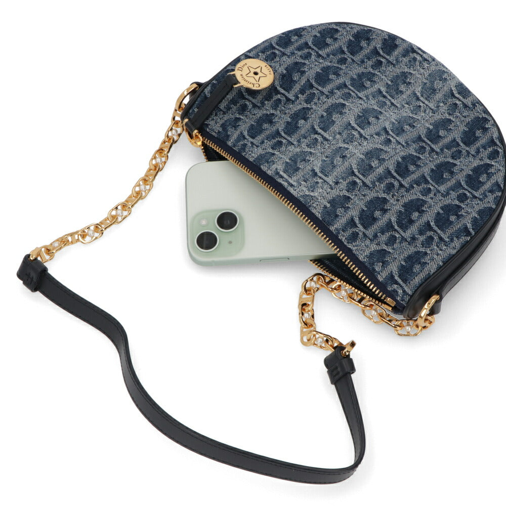 DIOR ショルダーバッグ Diorstar Callisto ブルー