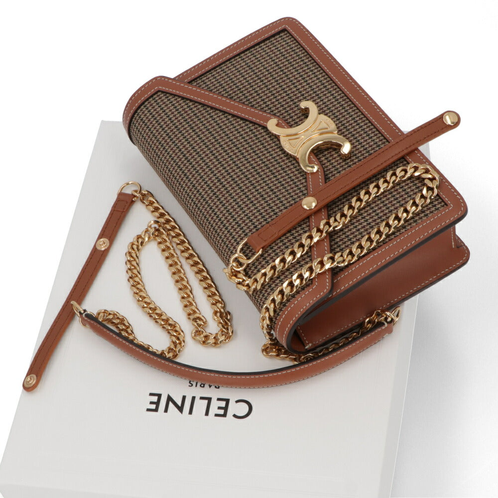 CELINE チェーンウォレット マーゴ トリオンフ