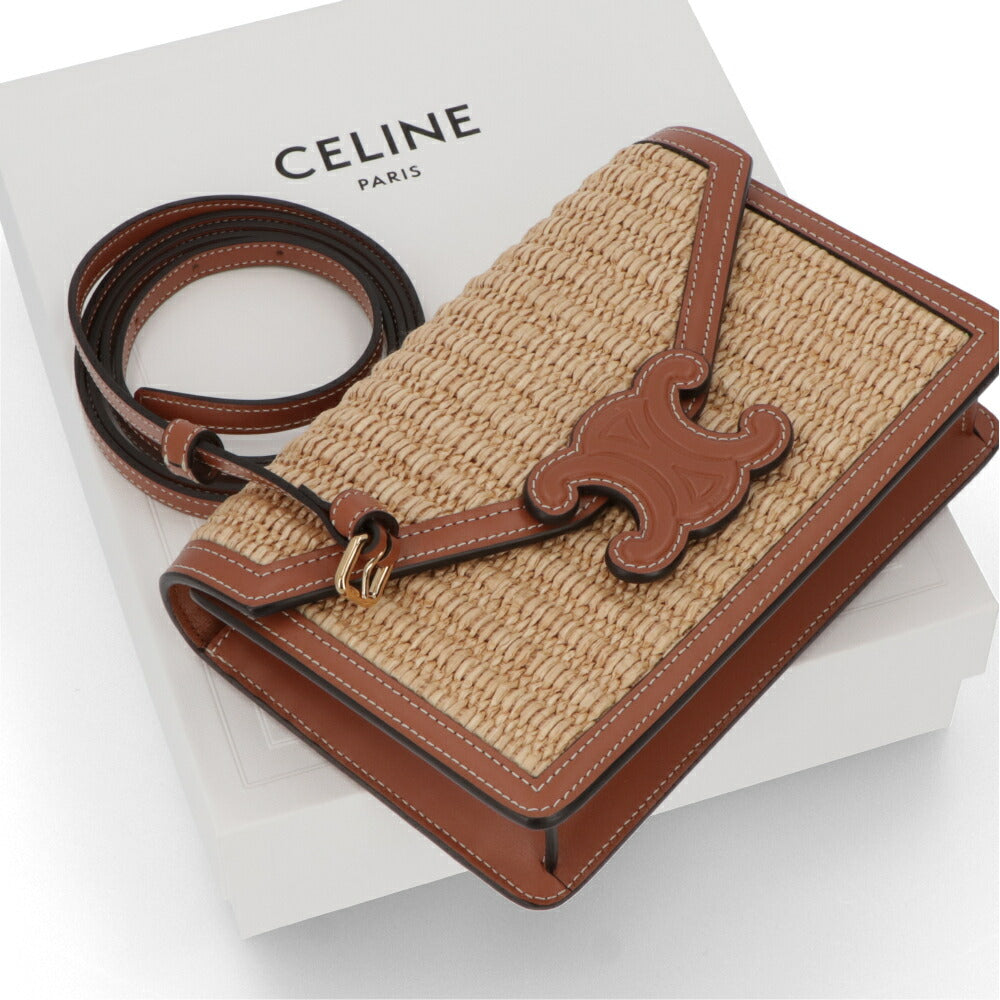 CELINE チェーンウォレット マーゴ トリオンフ