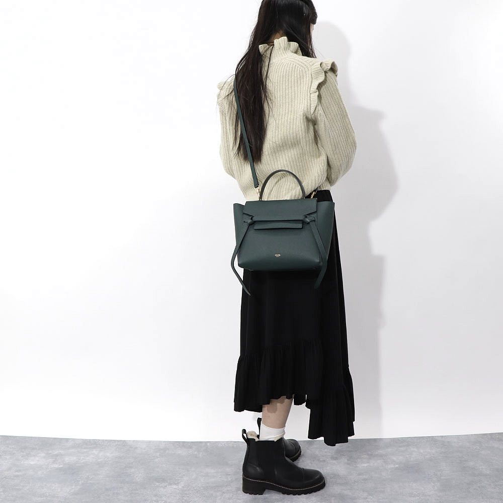 CELINE マイクロ ベルトバッグ ハンドバッグ アマゾン