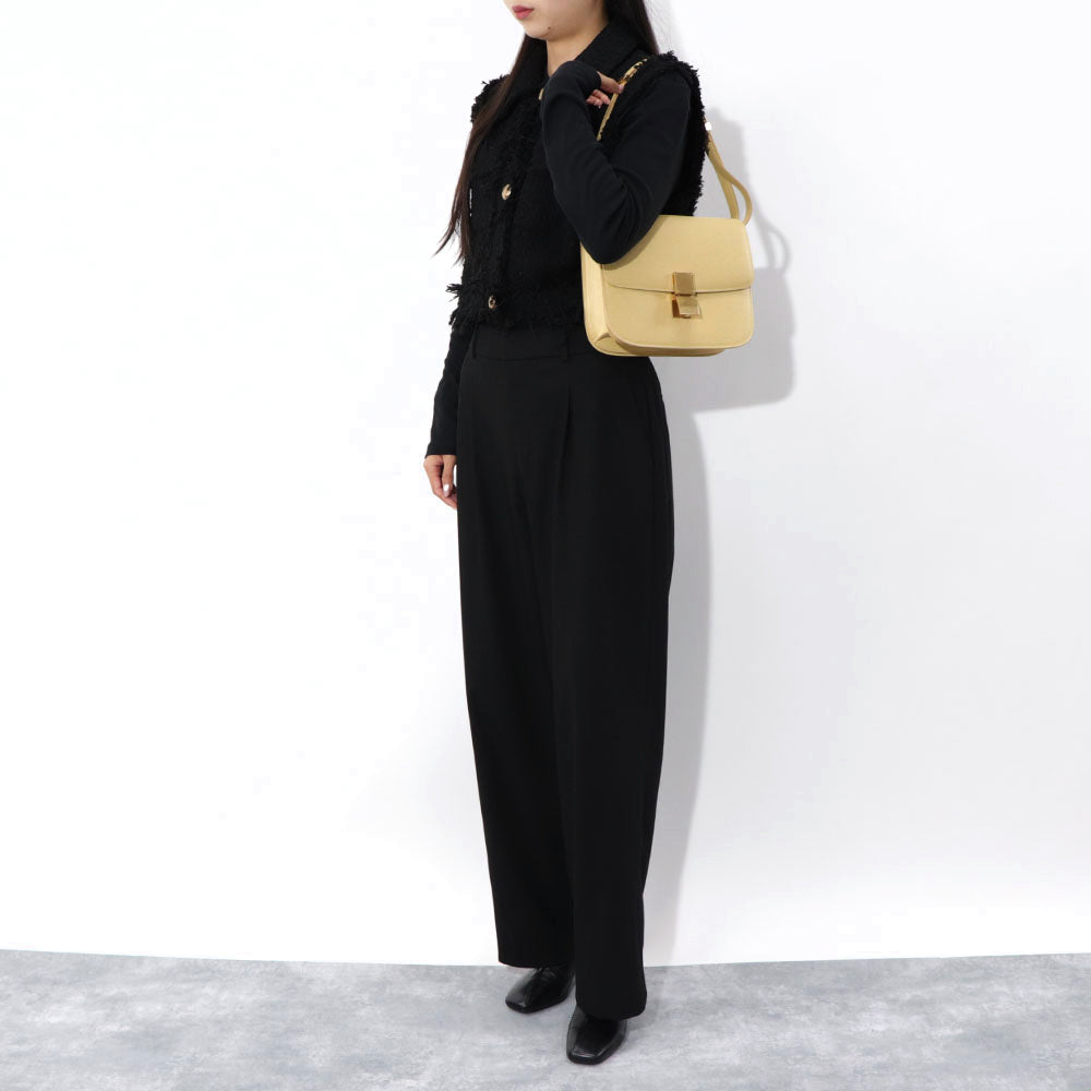 CELINE クラシックボックス ミディアム ショルダーバッグ