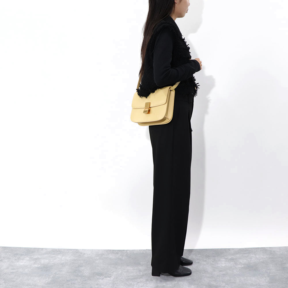 CELINE クラシックボックス ミディアム ショルダーバッグ