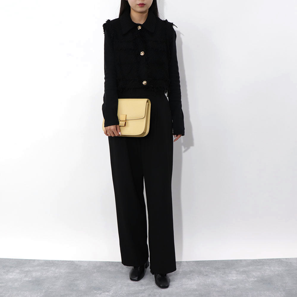 CELINE クラシックボックス ミディアム ショルダーバッグ