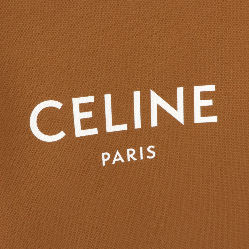 CELINE ラージ バーティカル トートバッグ オークル タン