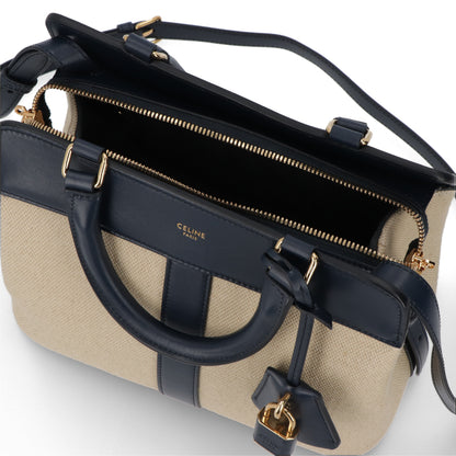 CELINE スモール カバ ドゥ フランス ショルダーバッグ ネイビー