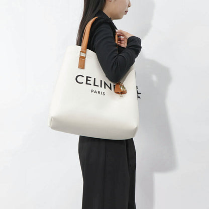 CELINE ニュー ホリゾンタル トートバッグ ナチュラル タン