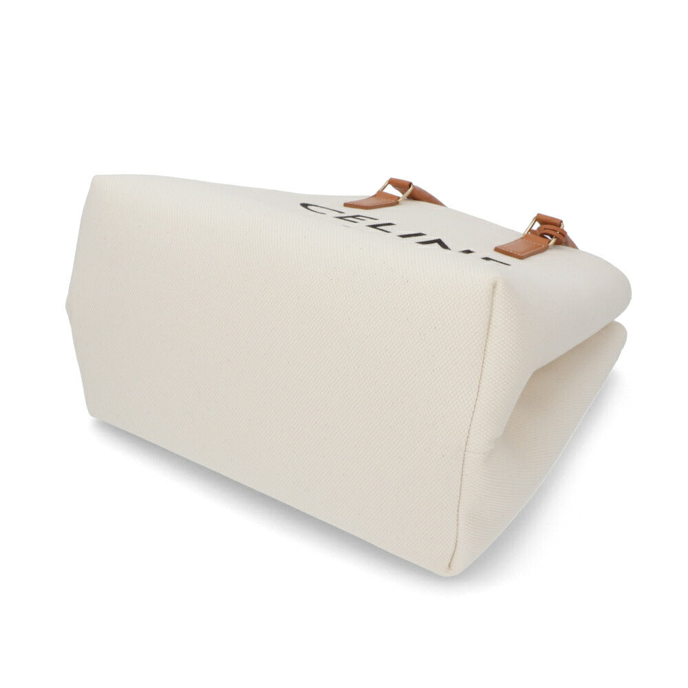 CELINE ニュー ホリゾンタル トートバッグ ナチュラル タン