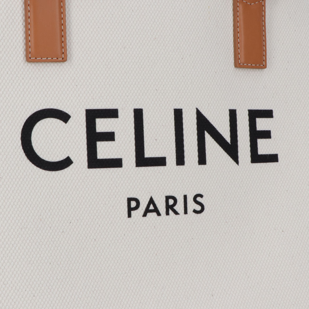 CELINE ニュー ホリゾンタル トートバッグ ナチュラル タン