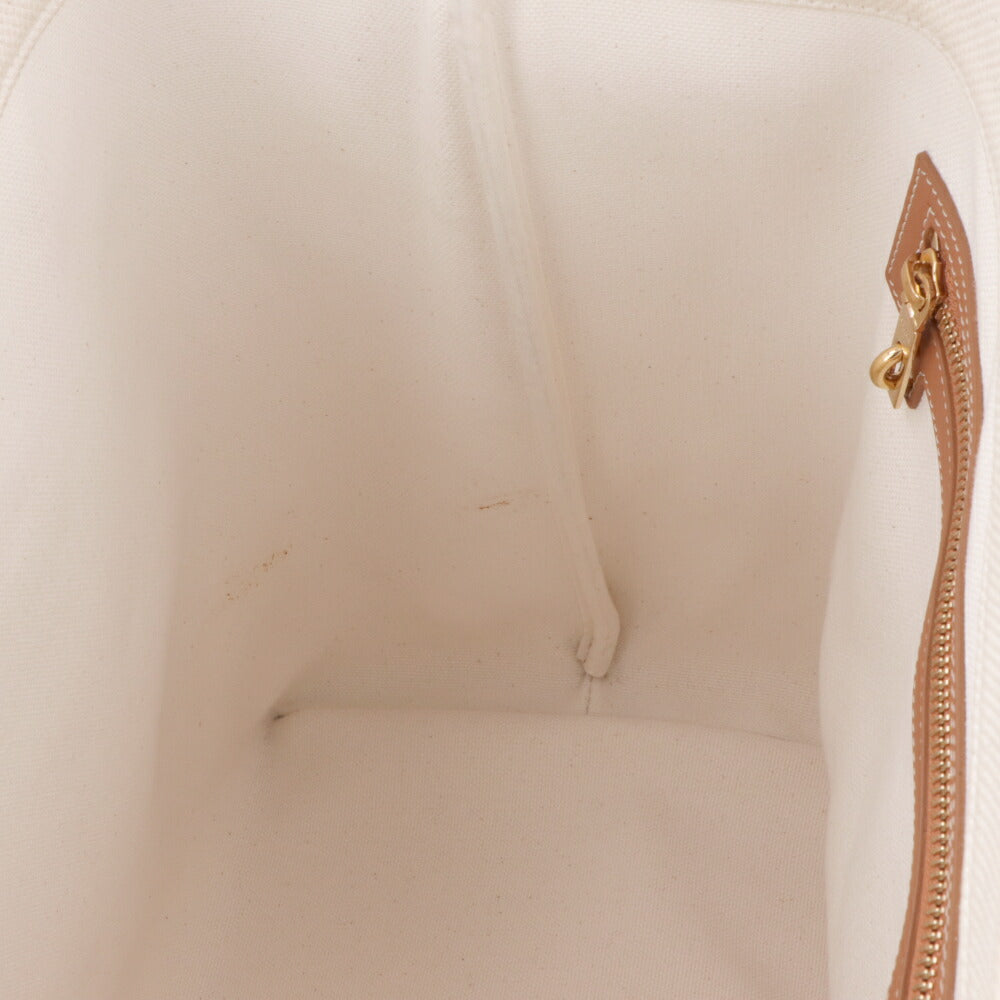 CELINE ニュー ホリゾンタル トートバッグ ナチュラル タン