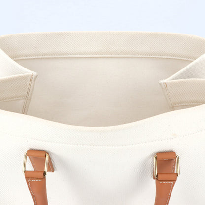 CELINE ニュー ホリゾンタル トートバッグ ナチュラル タン