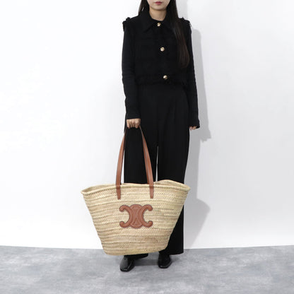 CELINE ラージ クラシック パニエ トートバッグ バスケット