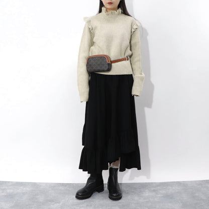 CELINE ベルトバッグ ショルダーバッグ タン トリオンフ