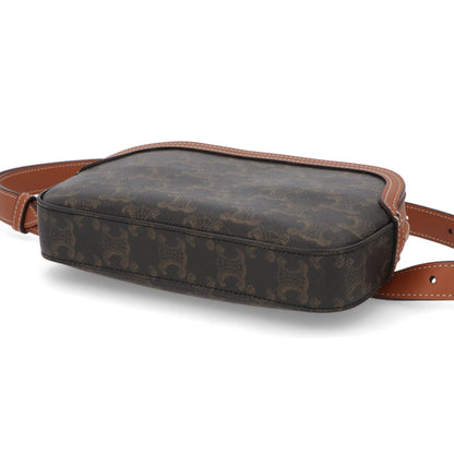 CELINE ベルトバッグ ショルダーバッグ タン トリオンフ