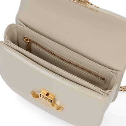 CELINE チェーン ブザス クレア トリオンフ レザー