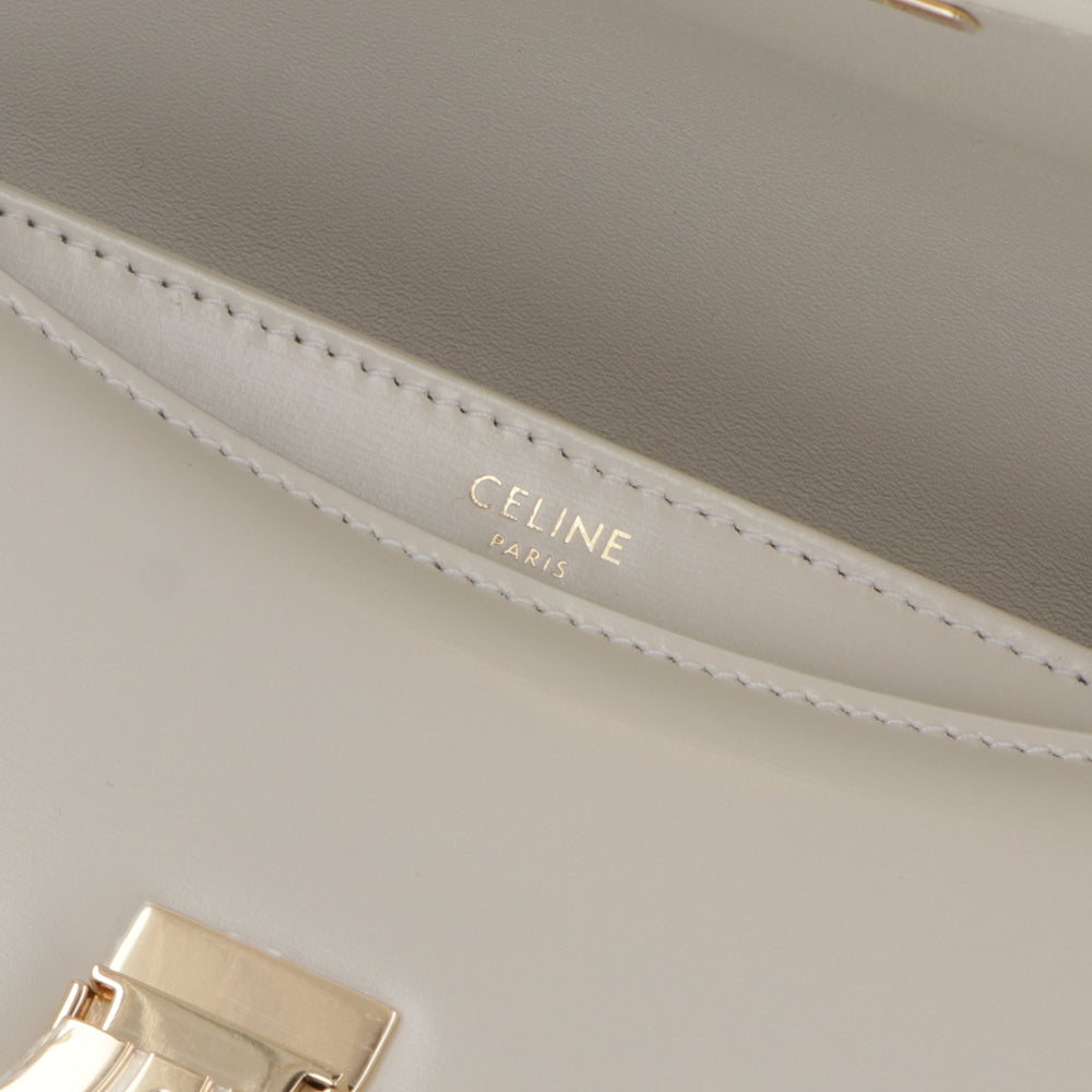 CELINE チェーン ブザス クレア トリオンフ レザー