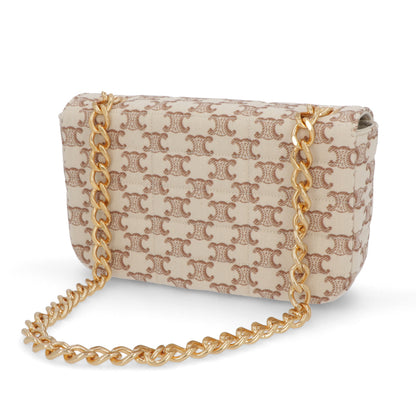 CELINE チェーンショルダーバッグ トリオンフ