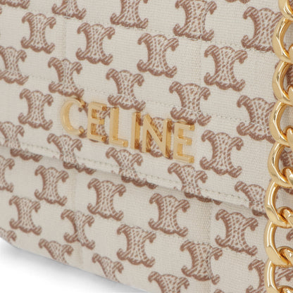 CELINE チェーンショルダーバッグ トリオンフ