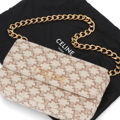 CELINE チェーンショルダーバッグ トリオンフ