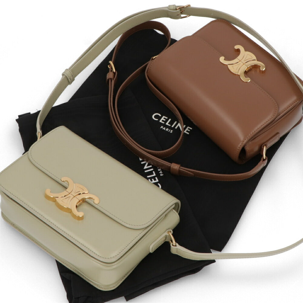 CELINE ショルダーバッグ トリオンフ カーフスキン