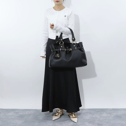 セリーヌ CELINE バッグ ハンドバッグ レディース ANITA アニタ ブラック ブラウン カーフスキン スエード ミディアム レザー パドロック 鞄 カラー2色 A4 ベルト 大容量 11353 3FC6