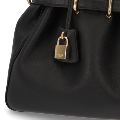 セリーヌ CELINE バッグ ハンドバッグ レディース ANITA アニタ ブラック ブラウン カーフスキン スエード ミディアム レザー パドロック 鞄 カラー2色 A4 ベルト 大容量 11353 3FC6