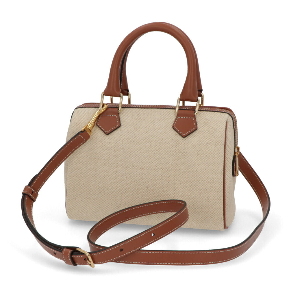 CELINE ハンドバッグ ナチュラル トリオンフ スモールボストン