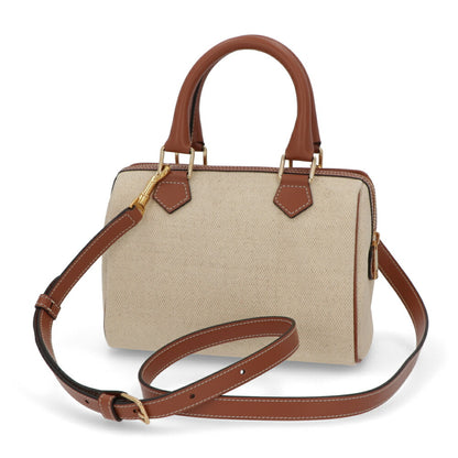 CELINE ハンドバッグ ナチュラル トリオンフ スモールボストン