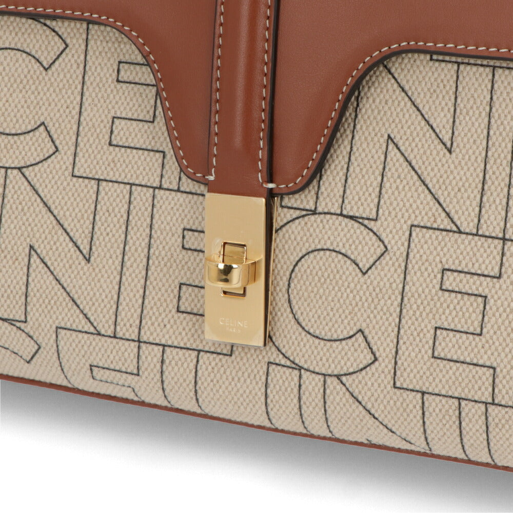 CELINE ティーン ソフト 16 セーズ ナチュラル ブラウン 19685 2ERG
