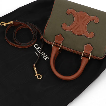 CELINE トリオンフ スモール ボストン 2way