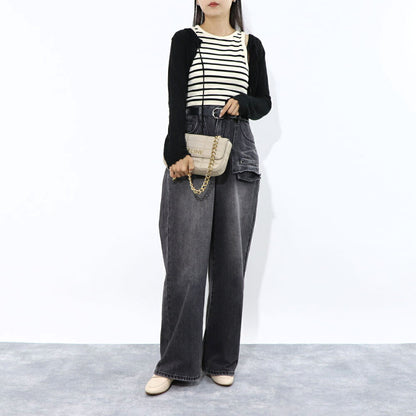 CELINE ショルダーバッグ チェーン マトラッセ キルティング