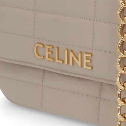 CELINE ショルダーバッグ チェーン マトラッセ キルティング