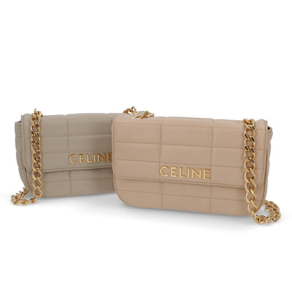 CELINE ショルダーバッグ チェーン マトラッセ キルティング