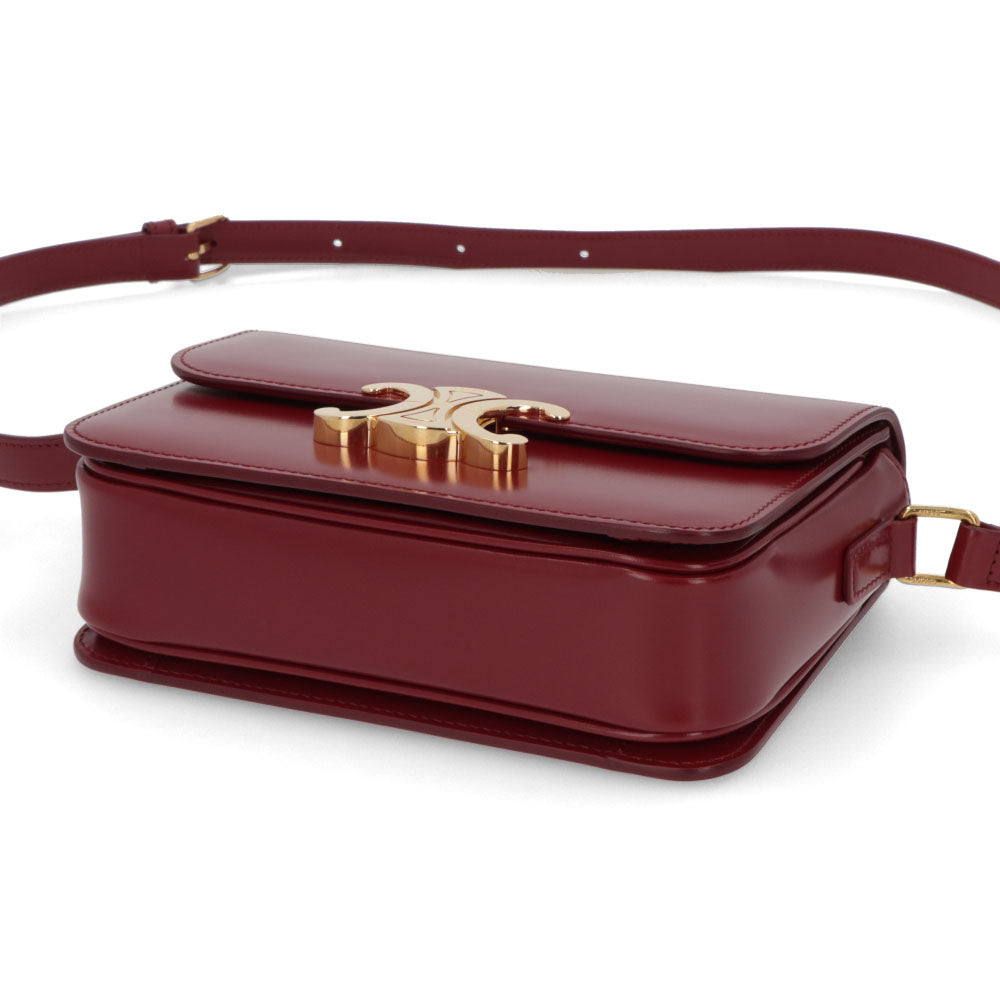 CELINE ショルダーバッグ トリオンフ スモール カーフスキン