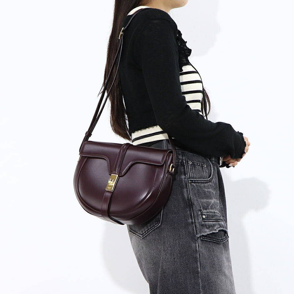 CELINE ショルダーバッグ BESACE ブザス ハーフムーンバッグ