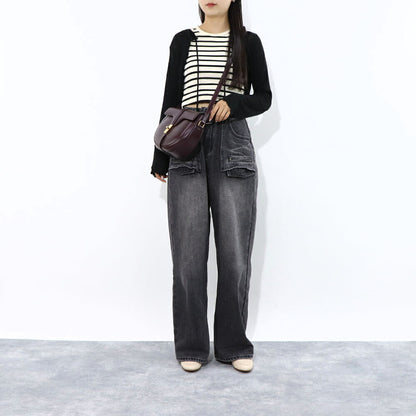 CELINE ショルダーバッグ BESACE ブザス ハーフムーンバッグ