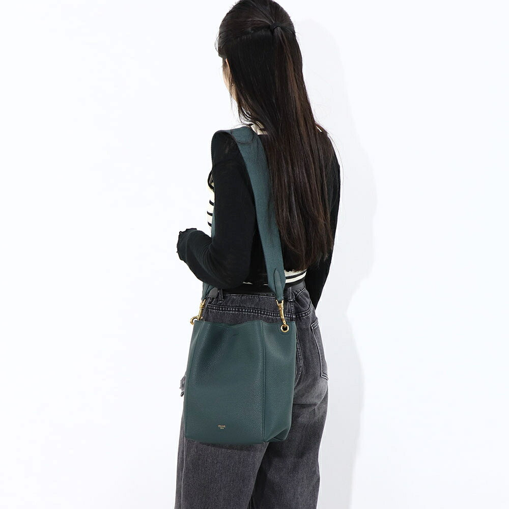CELINE ショルダーバッグ サングル バケット