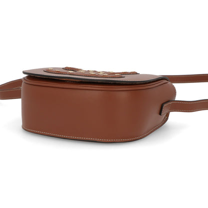 CELINE ショルダーバッグ フォルコ トリオンフ スタッズ