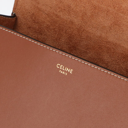CELINE ショルダーバッグ フォルコ トリオンフ スタッズ