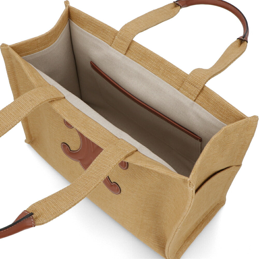 CELINE トートバッグ ラージカバス ブラウン トリオンフ