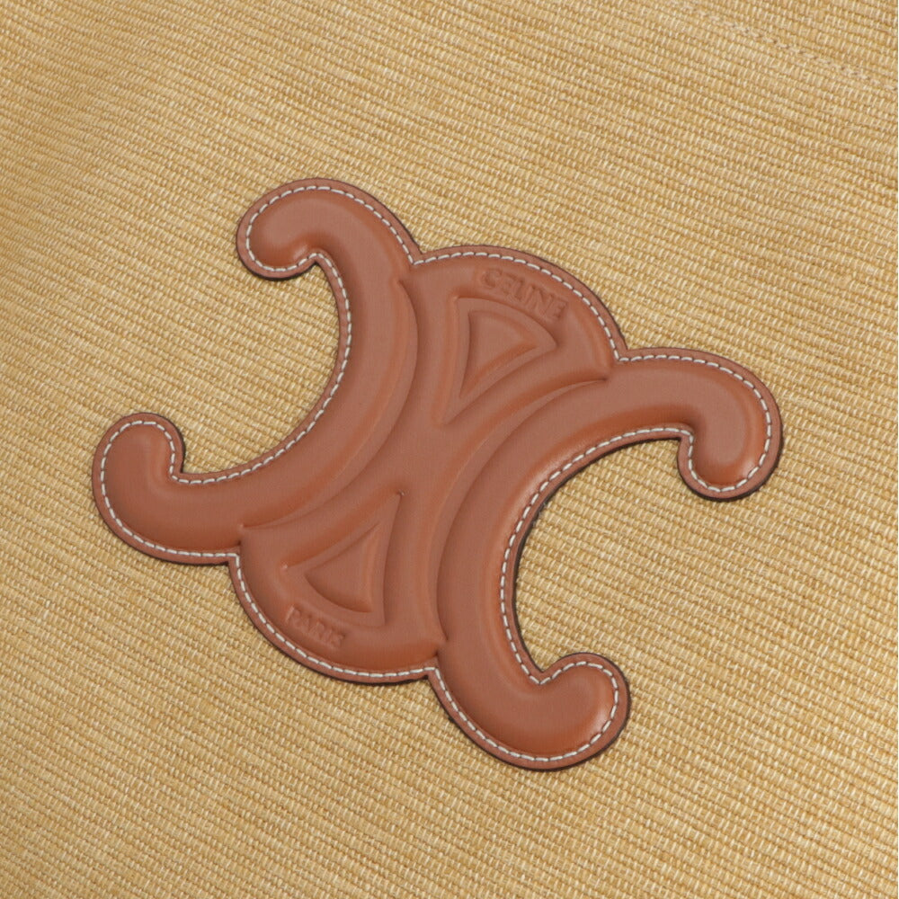 CELINE トートバッグ ラージカバス ブラウン トリオンフ