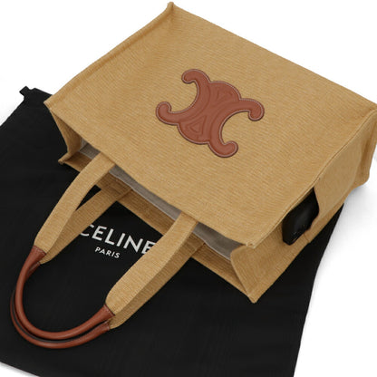 CELINE トートバッグ ラージカバス ブラウン トリオンフ