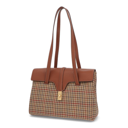 CELINE ハンドバッグ ミディアム ソフト 16 千鳥格子