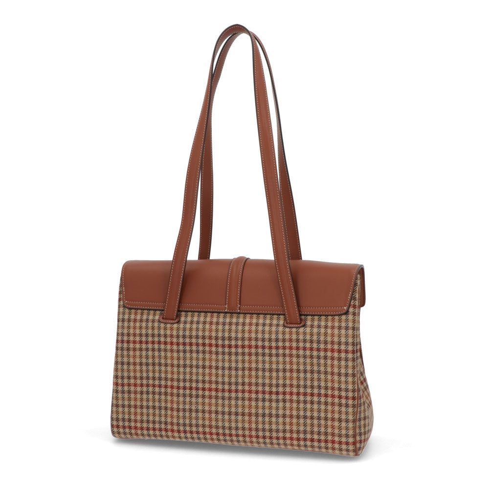 CELINE ハンドバッグ ミディアム ソフト 16 千鳥格子