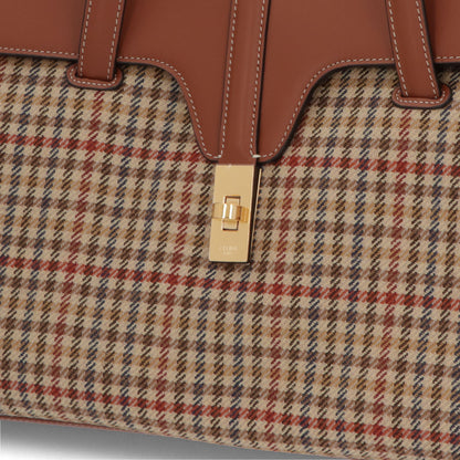 CELINE ハンドバッグ ミディアム ソフト 16 千鳥格子