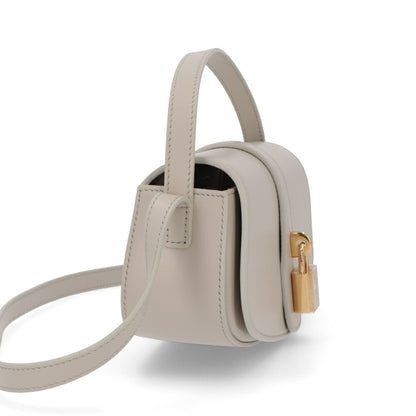 セリーヌ CELINE バッグ ショルダーバッグ レディース タブー クリーム パステルピンク スムースカーフスキン ハンドバッグ クラッチバッグ  カデナ 南京錠 10I59 3DQ1
